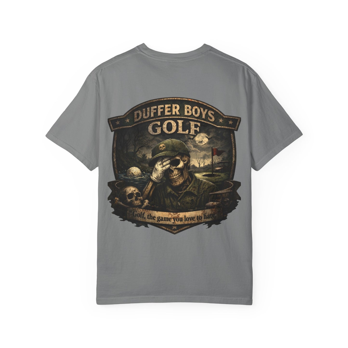 Duffer Boys Golf T‑Shirt — "The Game You Love to Hate"