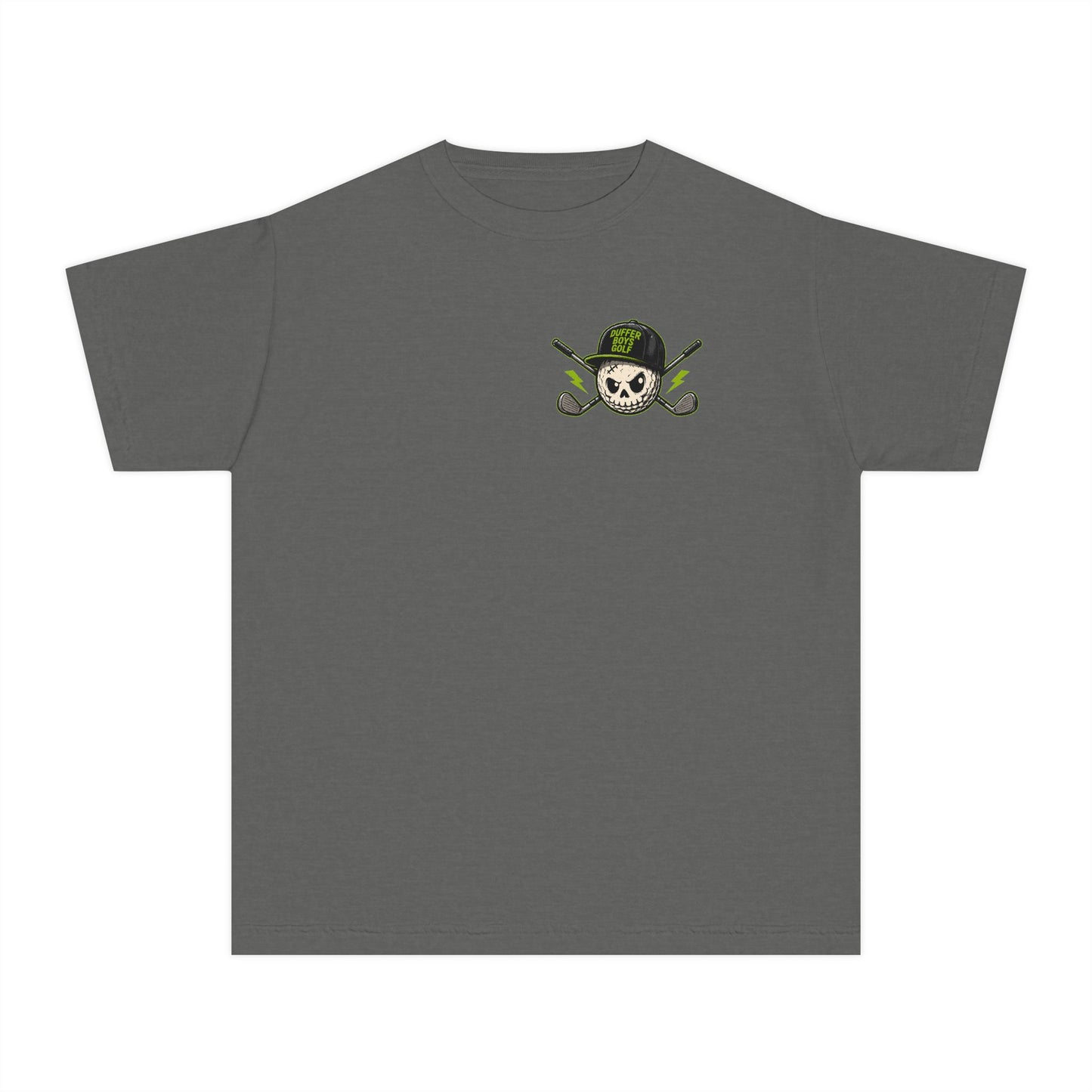 DufferBoys Golf Youth Tee — "Young and Loud"