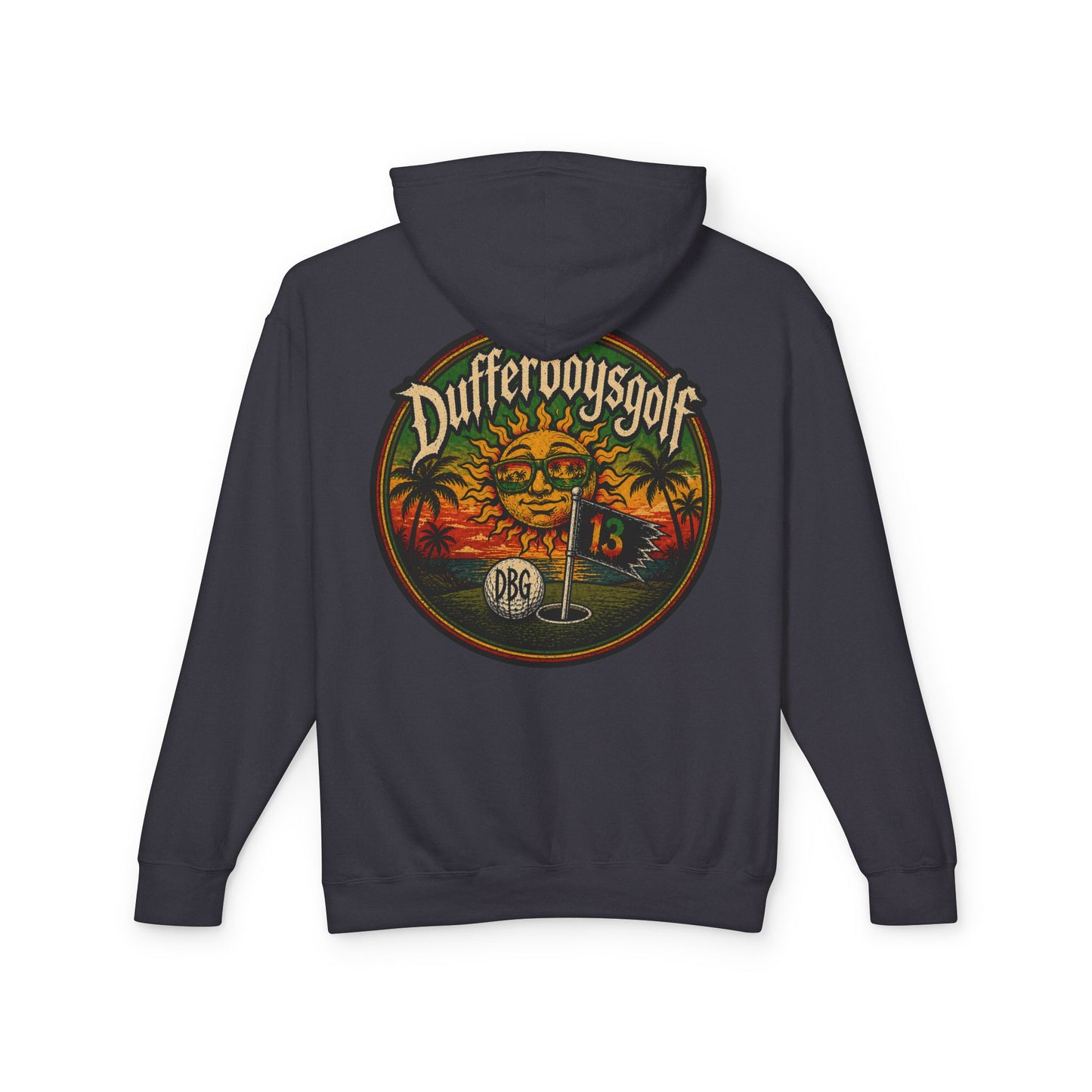 Dufferboys Golf "Sunny Days" Hoodie — Lightweight Hooded Sweatshirt