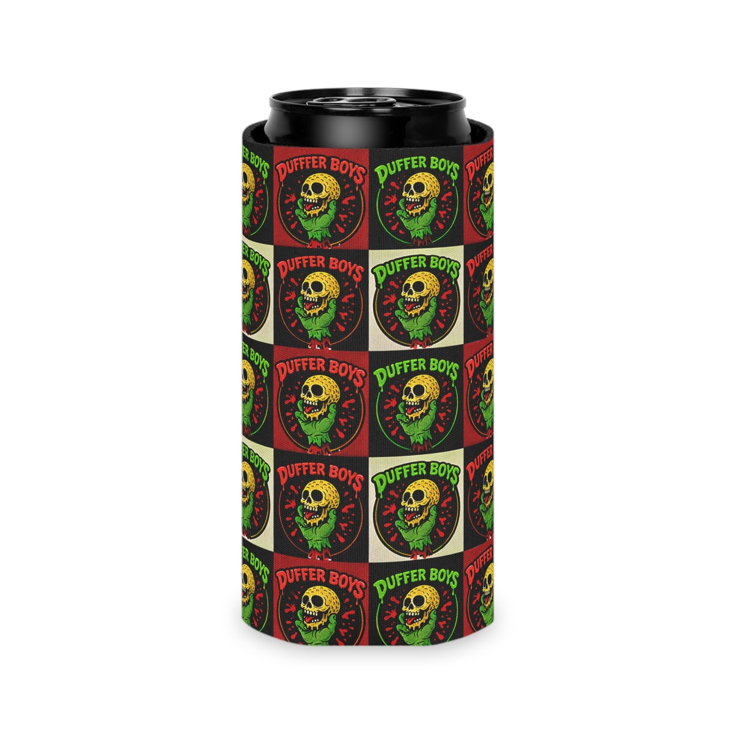 Duffer Boys Golf Can Cooler — Insulated Beer Koozie for Golfers